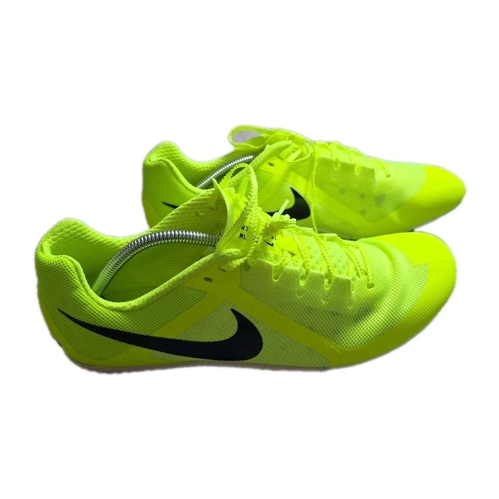 Nike Zoom Rival Multi Track & Field Running Volt/Black DC8749-700 Men's 14 New